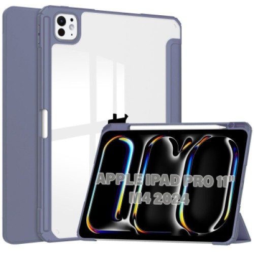 Чехол для планшета BeCover Soft Edge TPU Apple iPad Pro 11" M4 2024 Purple (711716)