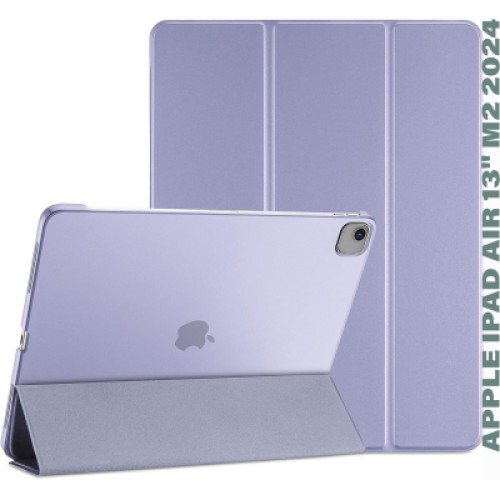 Чехол для планшета BeCover Tri Fold Hard Apple iPad Air 13" M2/M3 (2024/2025) Purple (711725)