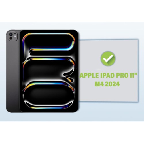 Чехол для планшета BeCover Tri Fold Hard Apple iPad Pro 11" M4 2024 Dark Green (711727)