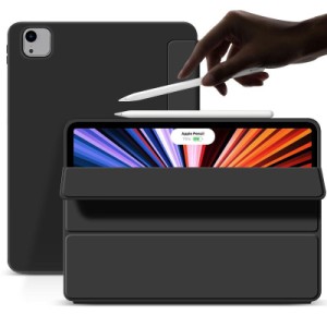 Чехол для планшета BeCover Tri Fold Soft TPU Silicone Apple iPad Air 13" M2/M3 (2024/2025) Black (711469)