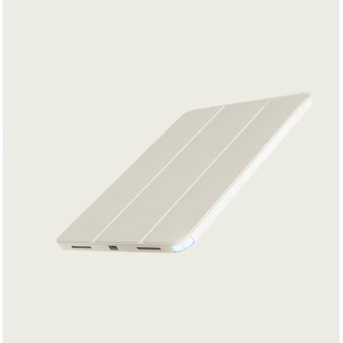 Чехол для планшета BeCover Tri Fold Soft TPU Silicone Apple iPad Pro 11" M4 2024 Beige (711745)