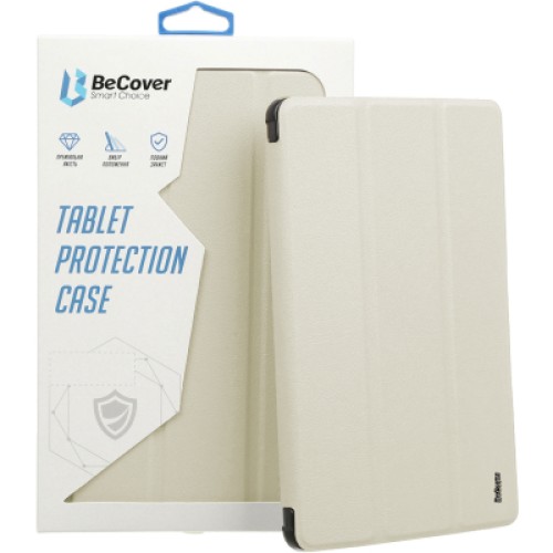 Чехол для планшета BeCover Tri Fold Soft TPU Silicone Apple iPad Pro 11" M4 2024 Beige (711745)