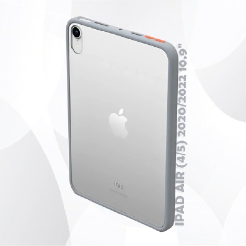 Чехол для планшета BeCover Transparancy Shell Edge Gray Apple iPad Air (4/5) 2020/2022 10.9" (711685)