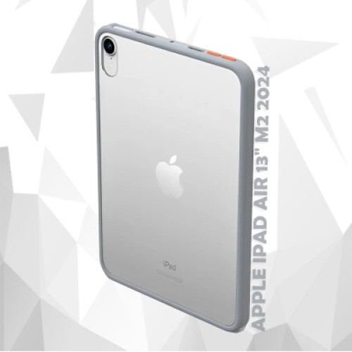 Чехол для планшета BeCover Transparancy Shell Edge Gray Apple iPad Air 13" M2/M3 (2024/2025) (711688)