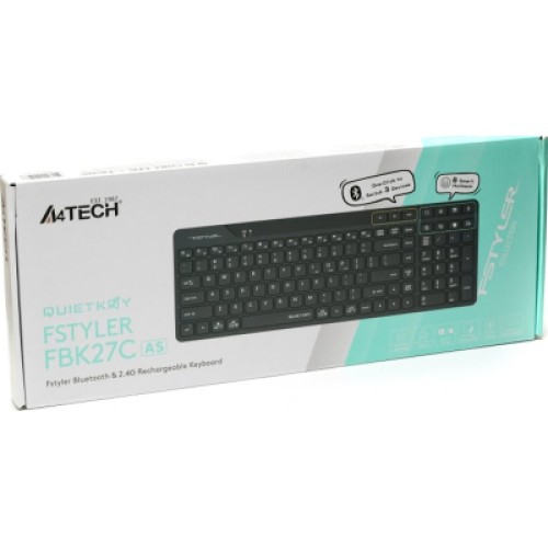 Клавиатура A4Tech FBK27C AS Wireless Black (4711422001266)