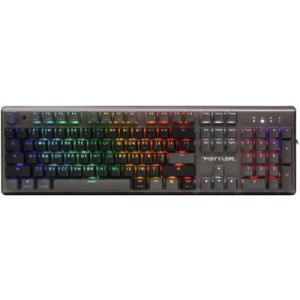 Клавіатура A4Tech FS100 RGB FS Switch USB Stone Black (4711422003925)