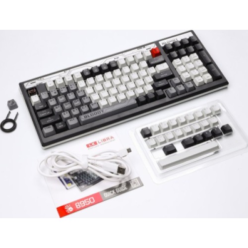 Клавиатура A4Tech Bloody B950 RGB LK Libra USB Warrior Grey (4711421995450)