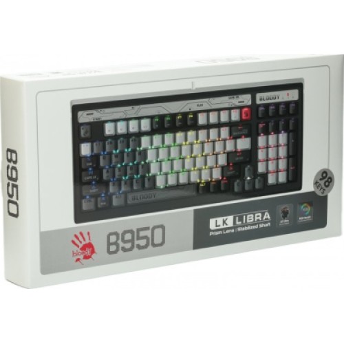 Клавиатура A4Tech Bloody B950 RGB LK Libra USB Warrior Grey (4711421995450)