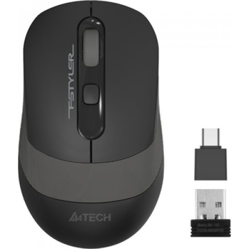 Мышка A4Tech FG10CS Air2 Wireless Stone Grey (4711421997904)