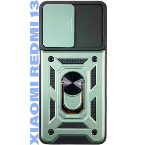 Чехол для мобильного телефона BeCover Military Xiaomi Redmi 13 Dark Green (711553)