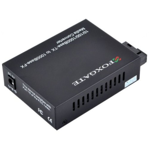 Медиаконвертер EC-Q-1G-1SM-1310nm-20-LFP FoxGate