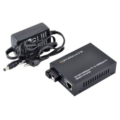 Медиаконвертер EC-Q-1G-1SM-1310nm-20-LFP FoxGate