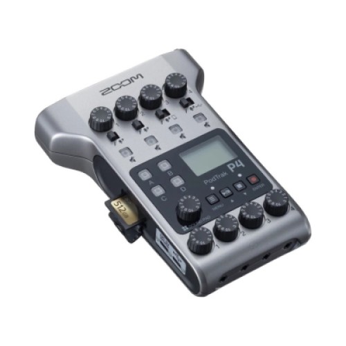 Цифровой диктофон Zoom PodTrak P4 рекордер (286994)
