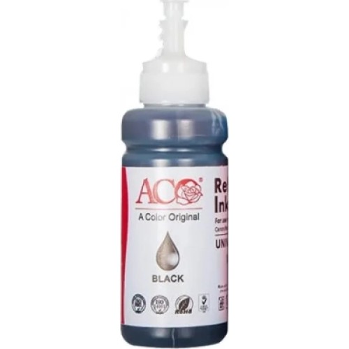 Чернила ACO HP GT51/52 Black, 70ml, InkTank/Smart Tank (ACO-AH-001-BKUN)