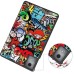 Чехол для планшета BeCover Smart Case Lenovo Tab K11 Plus TB-352F 11.45" Graffiti (711856)