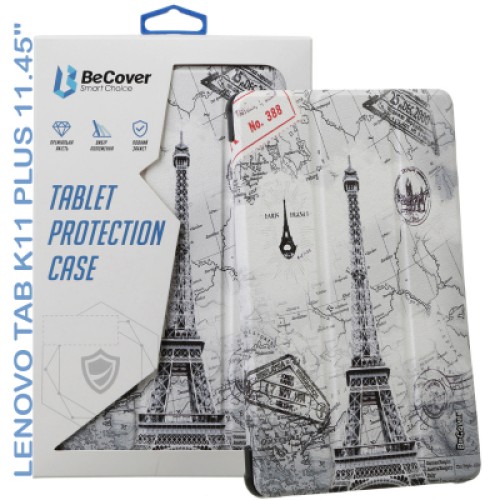 Чехол для планшета BeCover Smart Case Lenovo Tab K11 Plus TB-352F 11.45" Paris (711857)