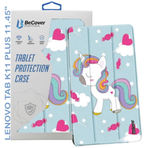 Чехол для планшета BeCover Smart Case Lenovo Tab K11 Plus TB-352F 11.45" Unicorn (711858)