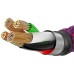 Дата кабель USB 2.0 AM to Lightning C-shaped Light Intelligent power-off Red Baseus (CALCD-09)