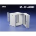 Шкаф настенный Zpas 15U 19" 600x600 Z-CUBE (W-ZCUBE6060-15S-011)