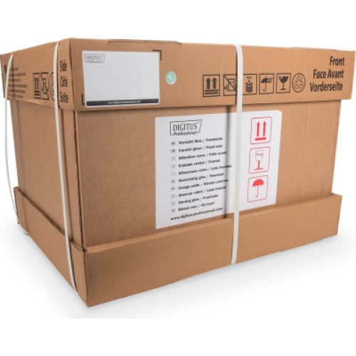 Шкаф настенный Digitus 9U Wall Mounting Unique 19" 600x600 (DN-1909U-6/6-SW)