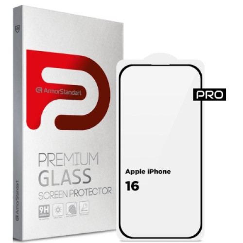 Стекло защитное Armorstandart Pro Apple iPhone 16 (ARM78508)