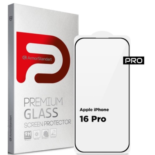 Стекло защитное Armorstandart Pro Apple iPhone 16 Pro (ARM78510)