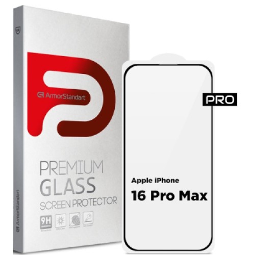 Стекло защитное Armorstandart Pro Apple iPhone 16 Pro Max (ARM78511)