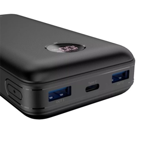 Батарея универсальная Canyon PB-2002 20000mAh, PD/20W, QC/3.0/22.5W, Black (CNE-CPB2002B)