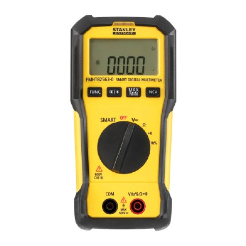 Цифровой мультиметр Stanley FATMAX, двойной дисплей САТ III, до 600В, 10А (FMHT82563-0)
