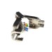 Коннектор Eserver RJ45 cat.6A FTP 8P8C, безинструментальный (WT-6084-FTP)