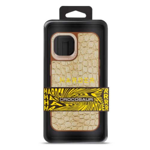 Чехол для мобильного телефона Harder Crocosaur Apple iPhone 14 Beige (ARM76715)