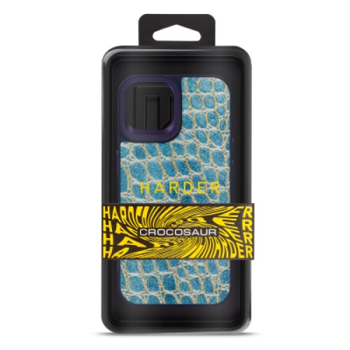 Чехол для мобильного телефона Harder Crocosaur Apple iPhone 14 Blue (ARM76718)