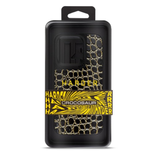 Чехол для мобильного телефона Harder Crocosaur Apple iPhone 14 Pro Black (ARM76719)