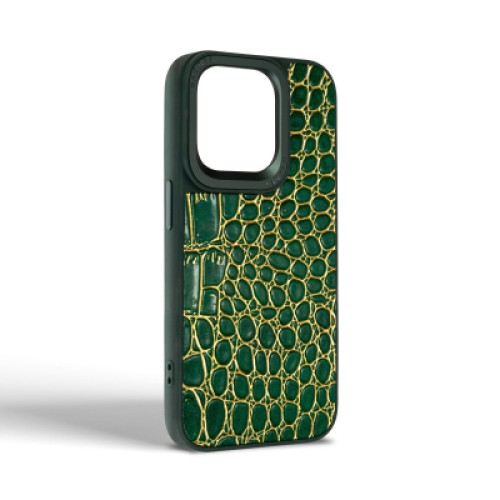 Чехол для мобильного телефона Harder Crocosaur Apple iPhone 14 Pro Green (ARM76720)