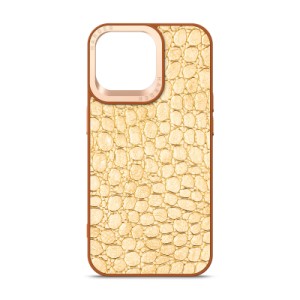 Чехол для мобильного телефона Harder Crocosaur Apple iPhone 14 Pro Max Beige (ARM76727)