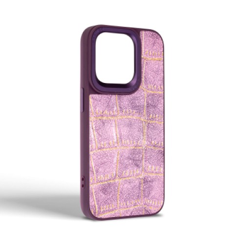 Чехол для мобильного телефона Harder Crocosaur Apple iPhone 14 Pro Purple (ARM76722)