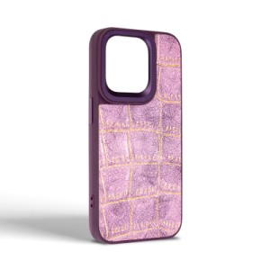 Чехол для мобильного телефона Harder Crocosaur Apple iPhone 15 Pro Purple (ARM76704)