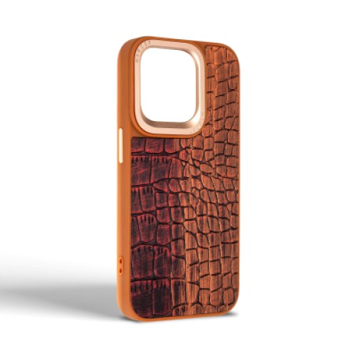 Чехол для мобильного телефона Harder Glamorous Croco Apple iPhone 15 Pro Magma (ARM76764)