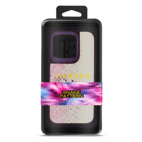 Чехол для мобильного телефона Harder Snake Pattern Apple iPhone 14 Pro Pink (ARM76809)