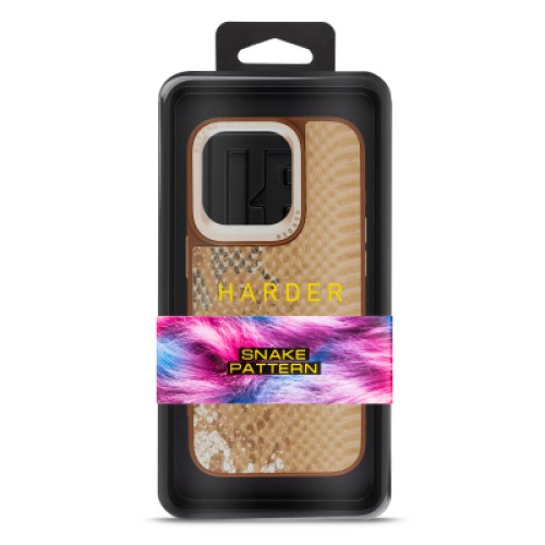 Чехол для мобильного телефона Harder Snake Pattern Apple iPhone 15 Pro Beige (ARM76794)