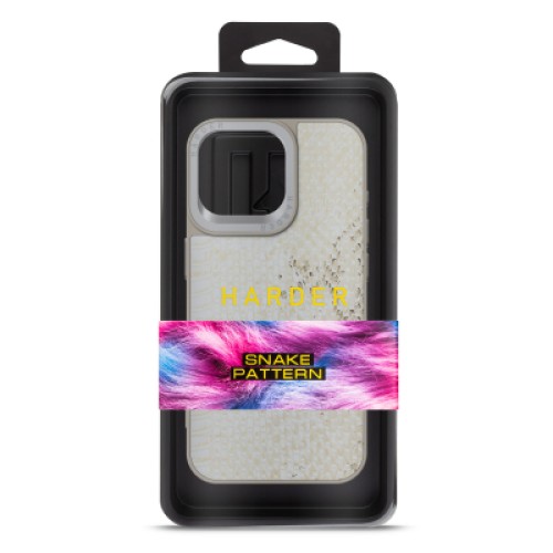 Чехол для мобильного телефона Harder Snake Pattern Apple iPhone 15 Pro Max White Cream (ARM76801)