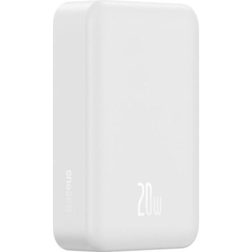 Батарея универсальная Baseus Magnetic Mini 20000mAh 20W, White (P10022102212-01 / PPCXM20)