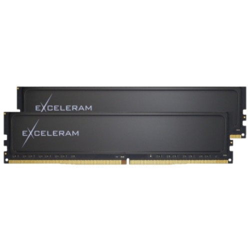 Модуль памяти для компьютера DDR4 16GB (2x8GB) 3200 MHz Black Sark eXceleram (ED4163222AD)