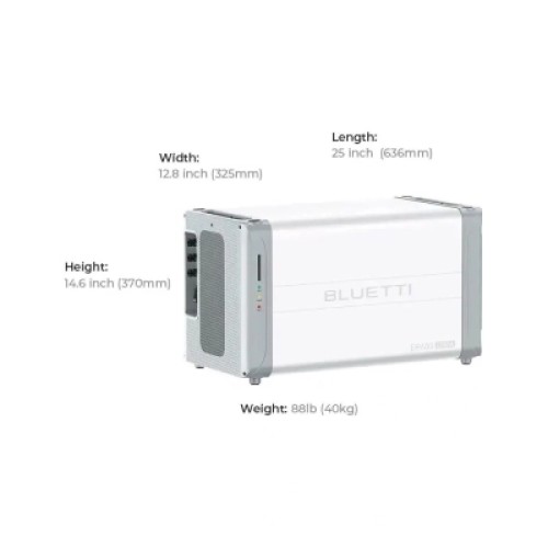 Система хранения энергии BLUETTI EP600 + 3xB500, 6000W 14880Wh (EP600+3xB500)