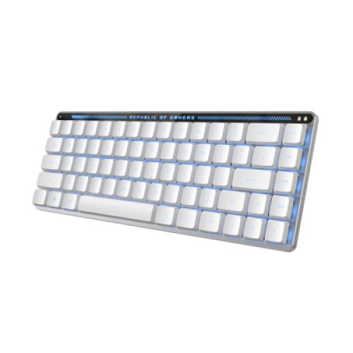 Клавиатура ASUS ROG Falchion RX Low Profile Red Wireless/Bluetooth/USB UA White (90MP03EC-BKMA10)