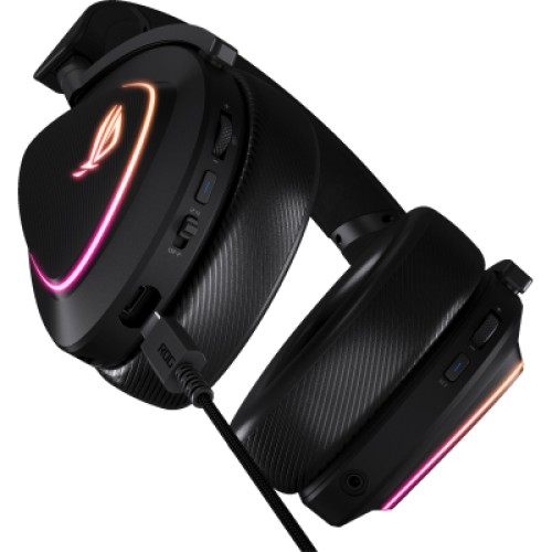 Наушники ASUS ROG Delta II Black (90YH03W0-BHUA00)