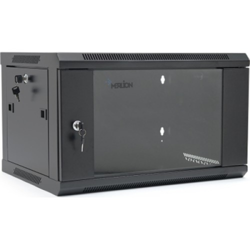 Шкаф настенный Merlion 4U 19" 600*350*279 (Ш*Г*В)мм, black (MI3-6304 / 36526)