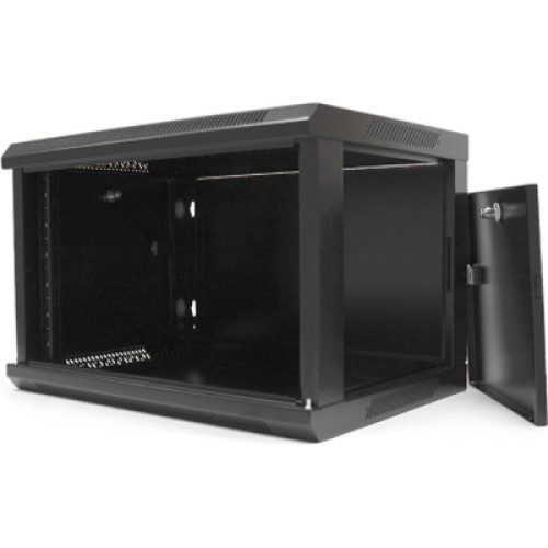 Шкаф настенный Merlion 6U 19" 600*350*367 (Ш*Г*В)мм, black (MI3-6306 / 36527)