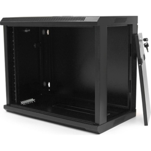Шкаф настенный Merlion 9U 19" 600*350*500 (Ш*Г*В)мм, black (MI3-6309 / 36528)