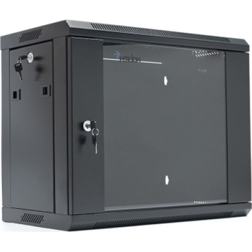 Шкаф настенный Merlion 9U 19" 600*350*500 (Ш*Г*В)мм, black (MI3-6309 / 36528)